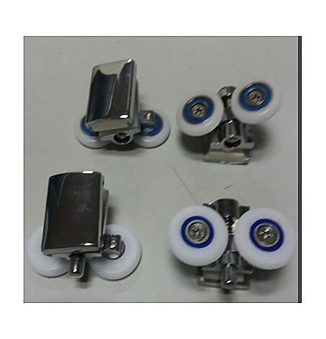 Double Panel Sliding Glass Shower Door