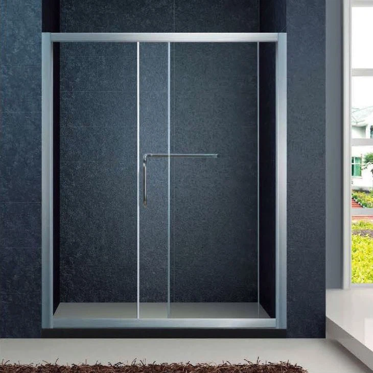 Dvojitý panel posuvné skleněné dveře sprchy